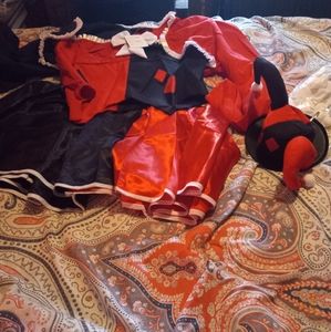Plus sized Harley Quinn costume